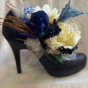 Runway For Hope Designer Floral Shoe.